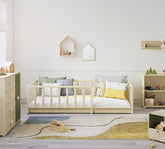 Cilek Montes Natural Roofless Bedstead (90x190 cm) - Kids Haven